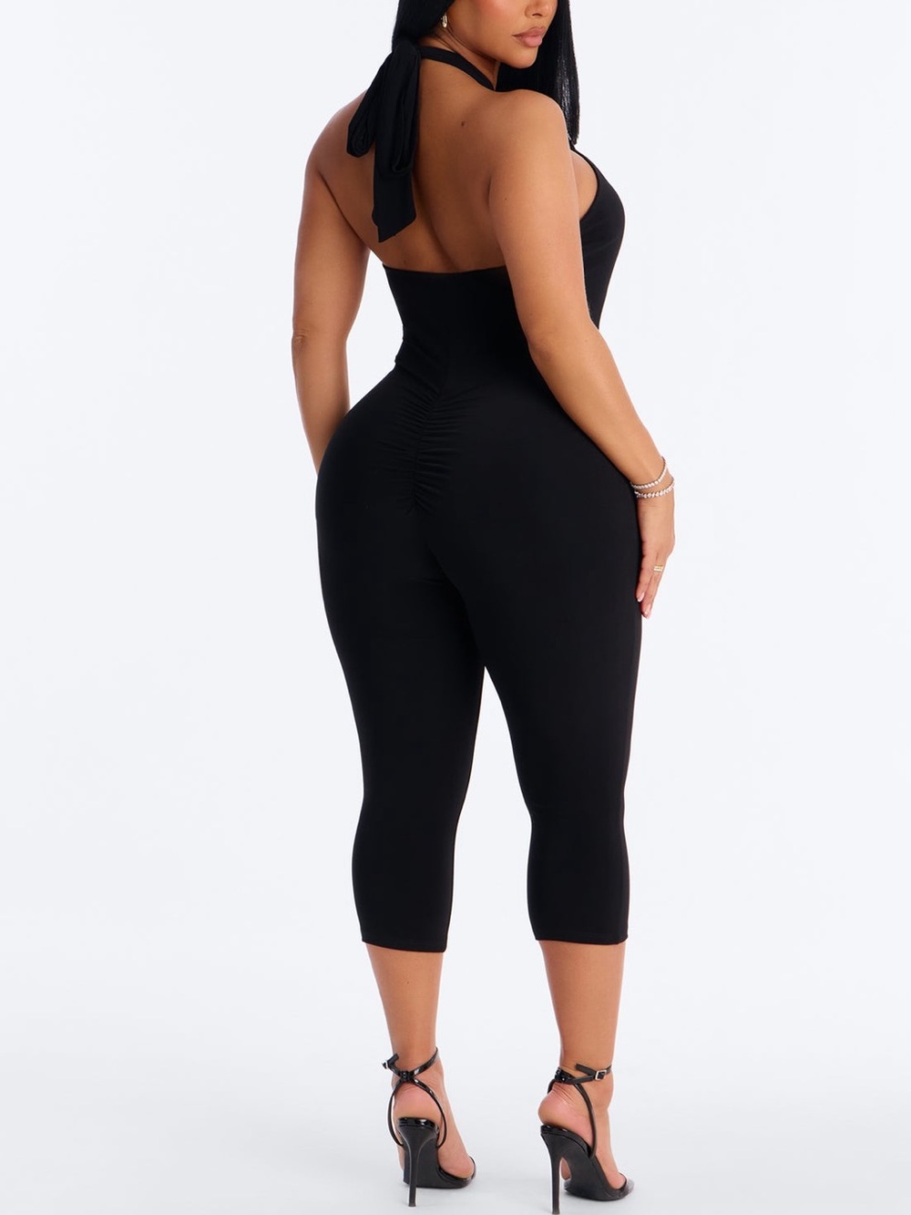 Cutout capri catsuit😝 - Picture 4 of 4